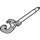Mopar 68434562AA Tow Hook, Black, Front Passenger Side