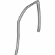 Mopar 68285726AE Run Weatherstrip, Front Passenger Side