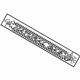 Mopar 68139858AA Decal, Rear Driver Side