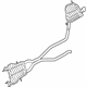 Mopar 68105752AA Muffler W/Tpipe