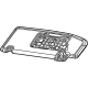 Mopar 6LX02TX7AB Sunvisor, Black, Passenger Side