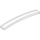 Mopar 6UJ03DX8AB Roof Molding