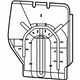 Mopar 68224708AC Seat Back Pad, Rear Passenger Side