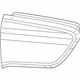 Mopar 68517558AA Backup Lamp Assembly, Passenger Side