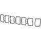 Mopar 6UG39SZLAA Trim Ring, Black, Front