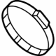 Mopar 6513240AA Air Tube Clamp, Front