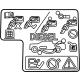 Mopar 52030052AD Fuel Label