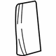 Mopar 5VT33DX9AA Handle Cover, Black, Front Inner Passenger Side