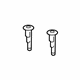 Mopar 68383473AA Headrest Guide, Front