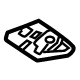 Mopar 68424625AA Corner Pillar Bracket, Front