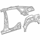Mopar 68248180AC Inner Panel Assembly, Rear Passenger Side