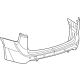 Mopar 68312626AE Bumper Cover, Rear