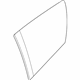 Mopar 68238492AC Side Glass, Rear Passenger Side