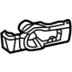 Mopar 68507218AA Applique, Driver Side
