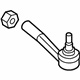 Mopar 68351148AA Outer Tie Rod, Driver Side