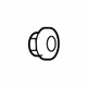 Mopar J4006126 License Bracket Nut, Plastic
