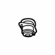 Mopar 55366481AC Upper Insulator, Center