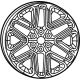 Mopar 4755585AA Wheel, Alloy