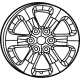 Mopar 4755567AA Wheel, Alloy