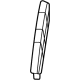 Mopar 6CL07TX7AA Outer Finish Panel, Rear