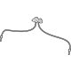 Mopar 7FY24TX7AA Release Cable, Rear