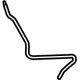 Mopar 68283299AF Vent Hose, Rear