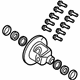 Mopar 68393983AA Carrier, Rear