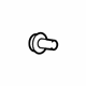 Mopar 68204370AA Handle, Inside Screw