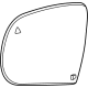 Mopar 68228918AB Mirror Glass