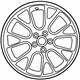Mopar 6DB71NTSAA Wheel, Alloy
