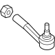 Mopar 68572516AA Outer Tie Rod