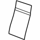Mopar 68104601AA Seat Back Pad, Rear Driver Side