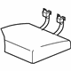 Mopar 1JL321J3AA Seat Cover, Rear Passenger Side