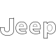 Mopar 68352381AC Nameplate, Gloss Black, Rear