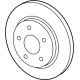 Mopar 68420068AA Rotor, Rear