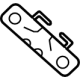 Mopar 68606902AA Bumper, Rubber