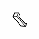 Mopar 5175422AA Brake Tube Lower Clip