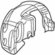 Mopar 4814854AC Wheelhouse Liner, Rear Passenger Side