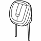 Mopar 5RP741W1AA Headrest, Front