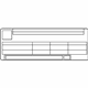 Mopar 68454779AA Tire Info Label