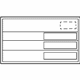 Mopar 6106972AA Caution Label