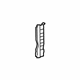 Mopar 68109591AA Vertical Support, Lower Passenger Side