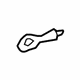 Mopar 68263328AA Tow Hook, Front