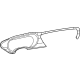 Mopar 5RL241ZAAD Cluster Bezel, Black