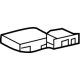 Mopar 68312955AA Storage Tray Mat