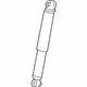 Mopar 52855333AF Shock Absorber, Rear