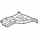 Mopar 68184128AA Floor Reinforcement, Rear Center Passenger Side