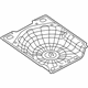 Mopar 68164837AA Rear Floor Pan