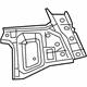 Mopar 68254295AA Glass Reinforcement, Driver Side