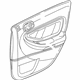 Mopar UL131L5AC Door Trim Panel, Taupe, Rear Inner Driver Side